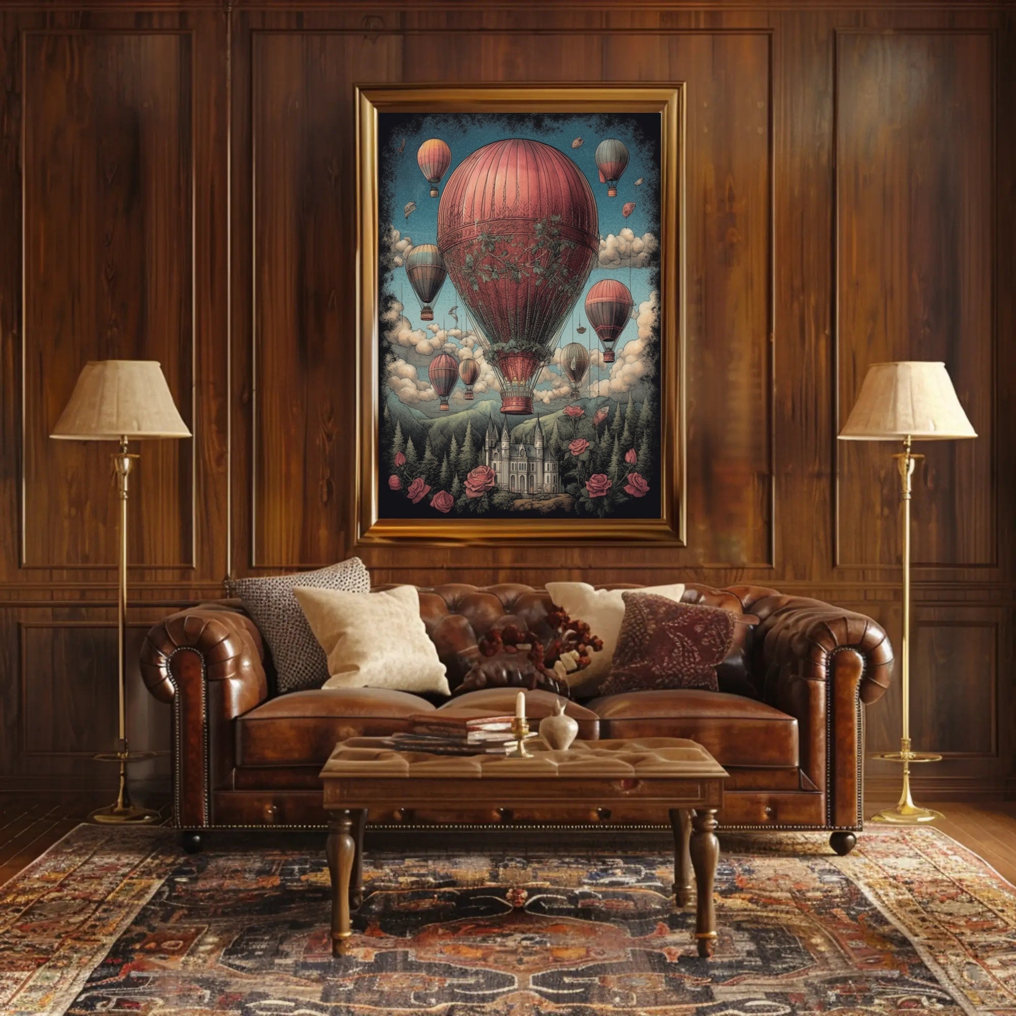 Enchanted Balloon Voyage Poster