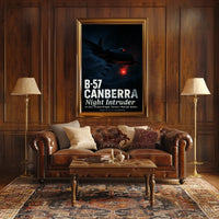 B-57 Canberra Night Intruder Poster