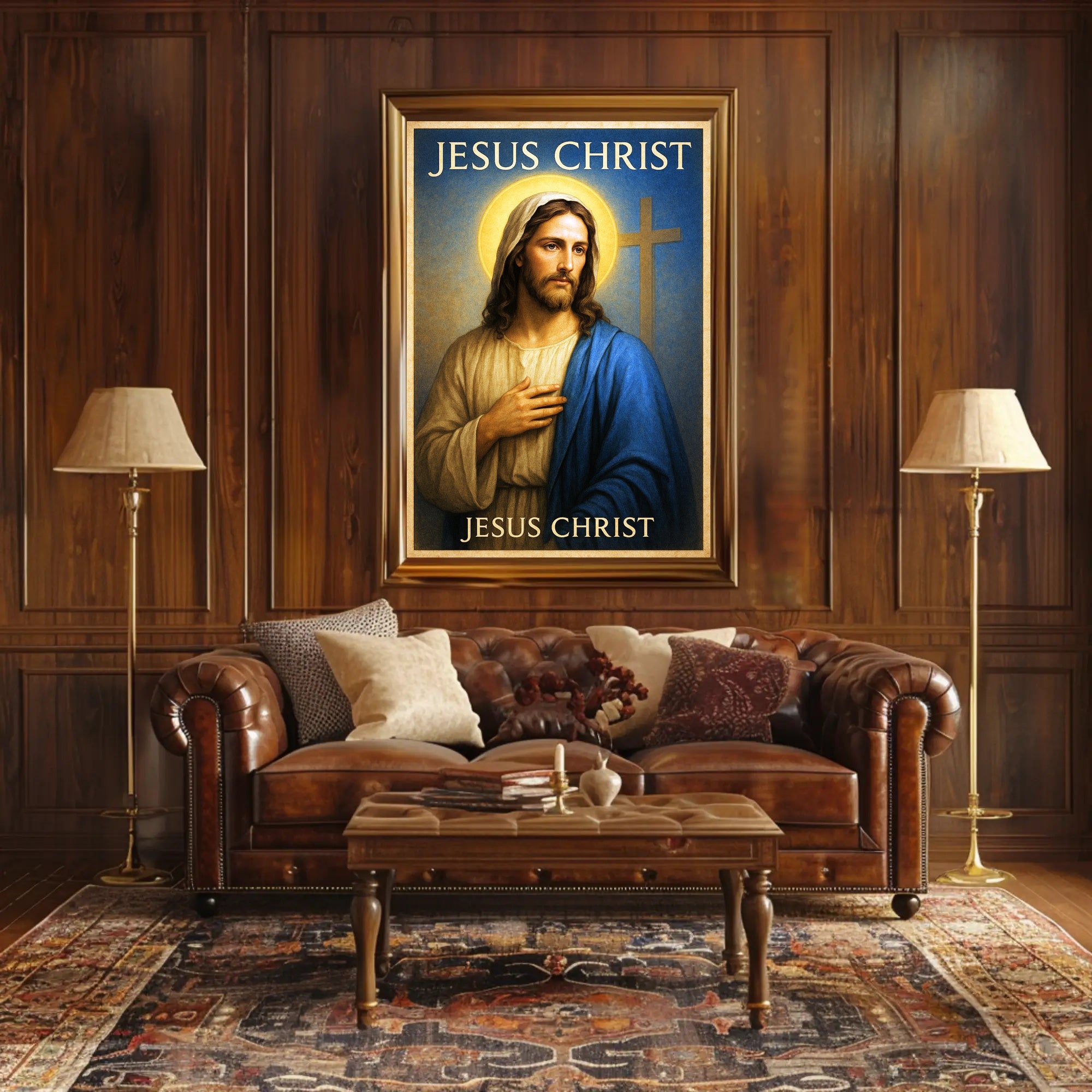 Jesus Christ Poster PosterGoat