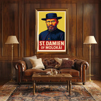 St. Damien of Molokai Poster