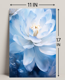Serenity In Blue Poster