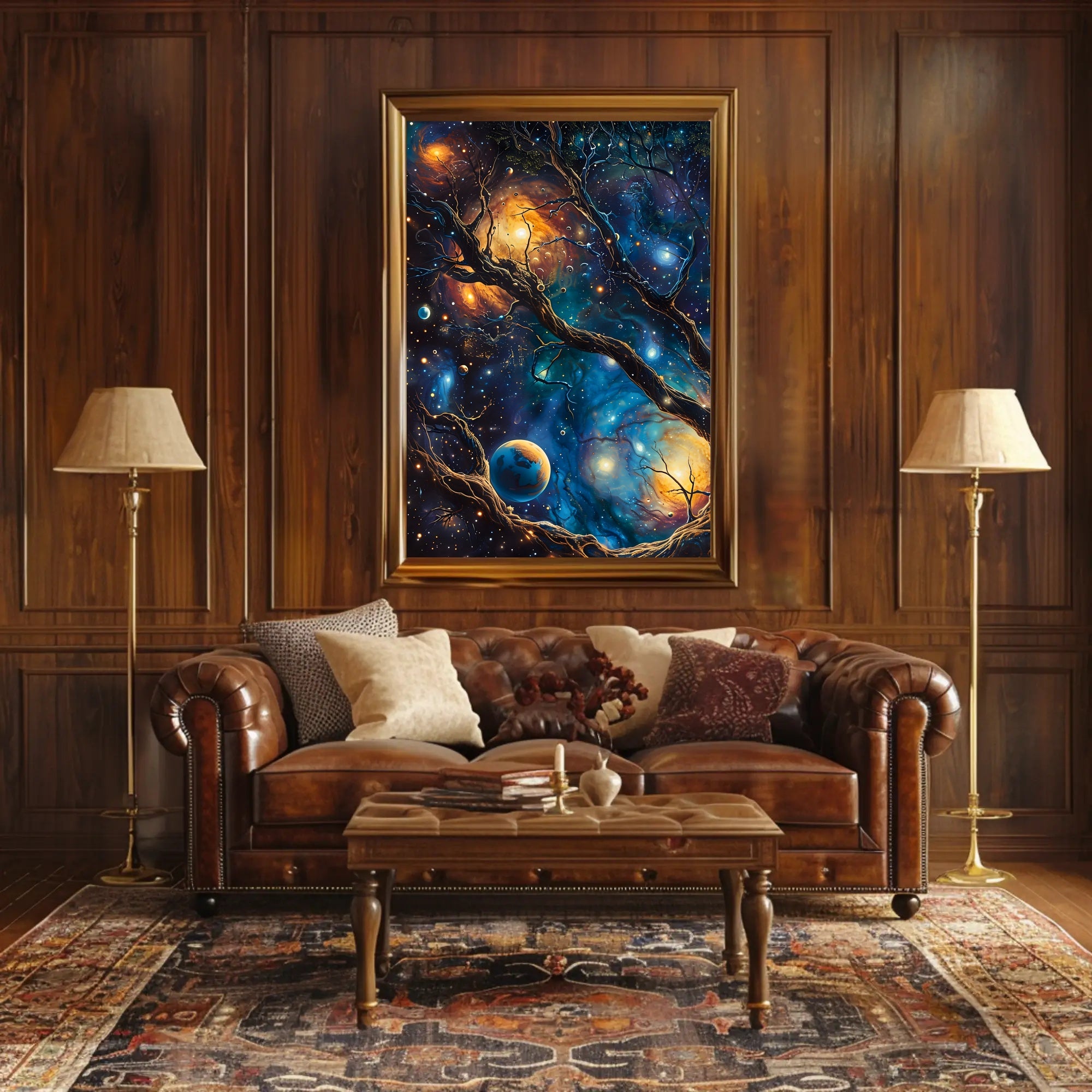 Cosmic Tree of Life Space or Astronomy Poster