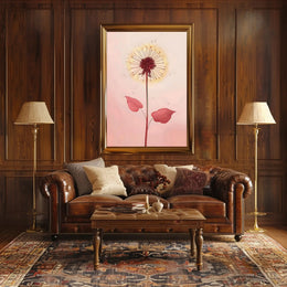 Dandelion Botanical Poster Wall Art Print