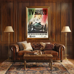 Carrera Panamericana 1953 Poster