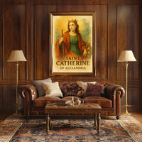 Saint Catherine of Alexandria Poster