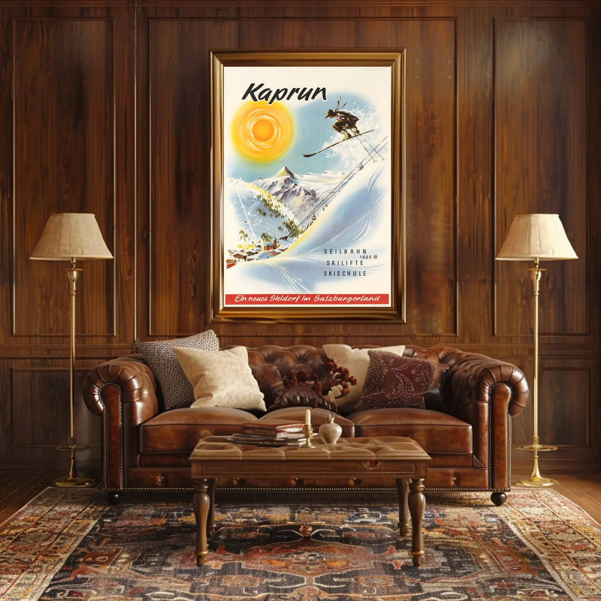 Kaprun Ski Adventure Poster