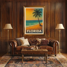 Florida Sunset Poster