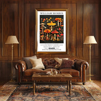 William Morris Cotton Prints Exhibition Poster