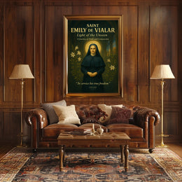 Saint Emily de Vialar Light of the Unseen Poster