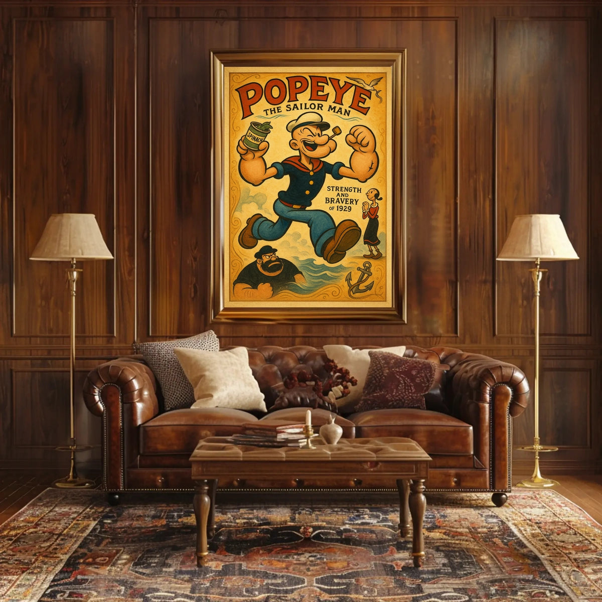 Popeye 1929 Art Poster POP-74