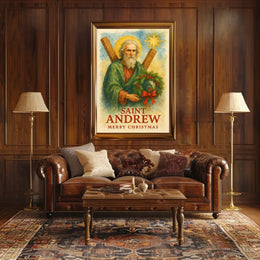 Saint Andrew Christmas Iconography Cultural or Heritage Poster