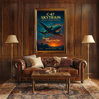 C-47 Skytrain Legendary Airborne Workhorse Poster