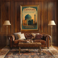 Esfahan – Majestic Islamic Architecture Poster PosterGoat