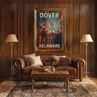 Dover, Delaware Heritage Poster