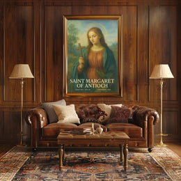 Saint Margaret Of Antioch Poster