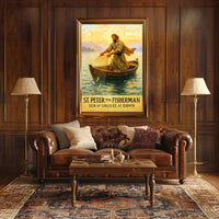 St. Peter the Fisherman Poster PosterGoat