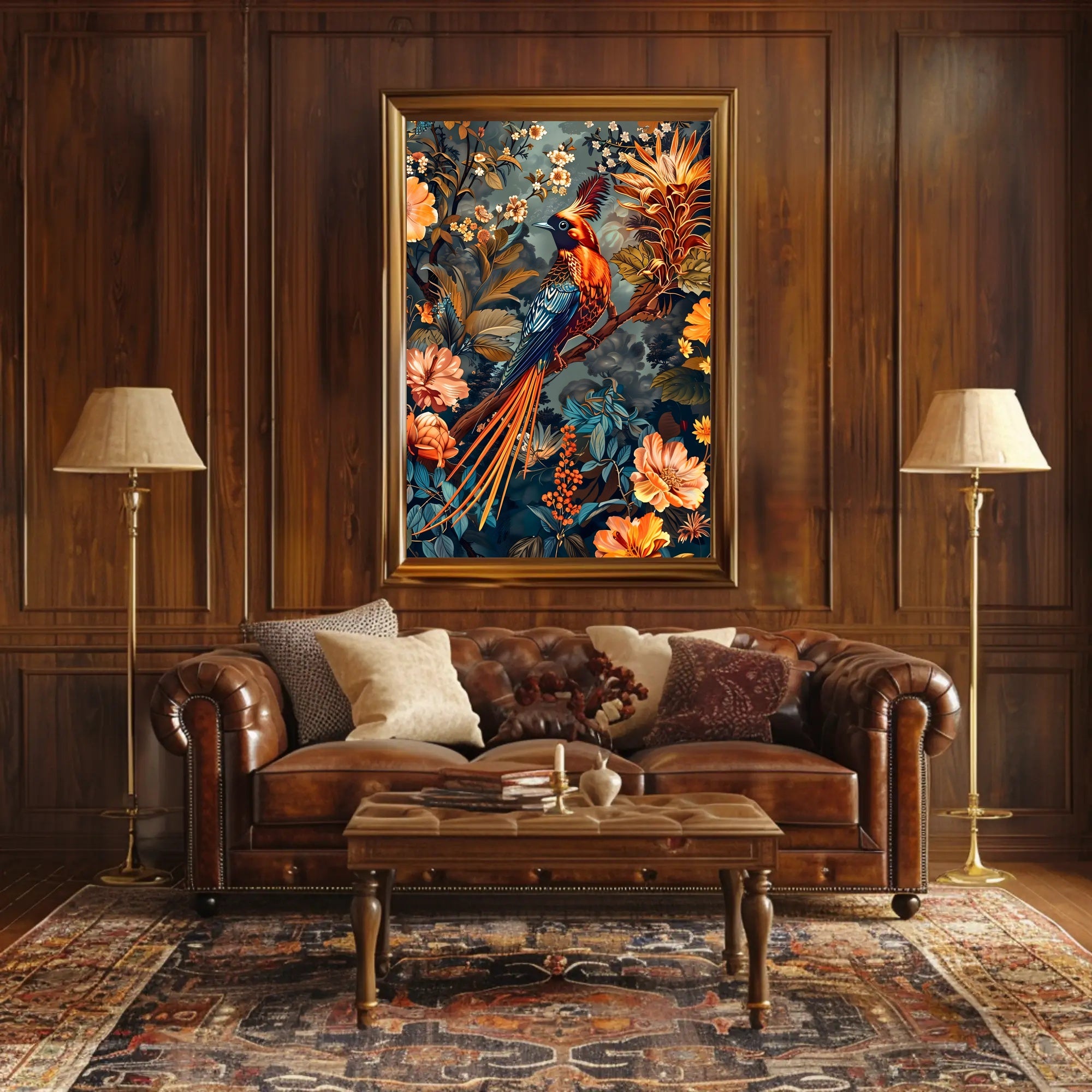 Vibrant Nature Scene Wall Art Print