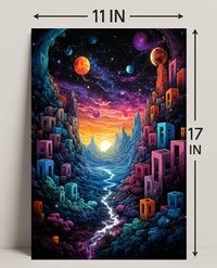 Cosmic Dreamscape Poster PosterGoat