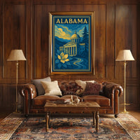 Alabama State Capitol Poster