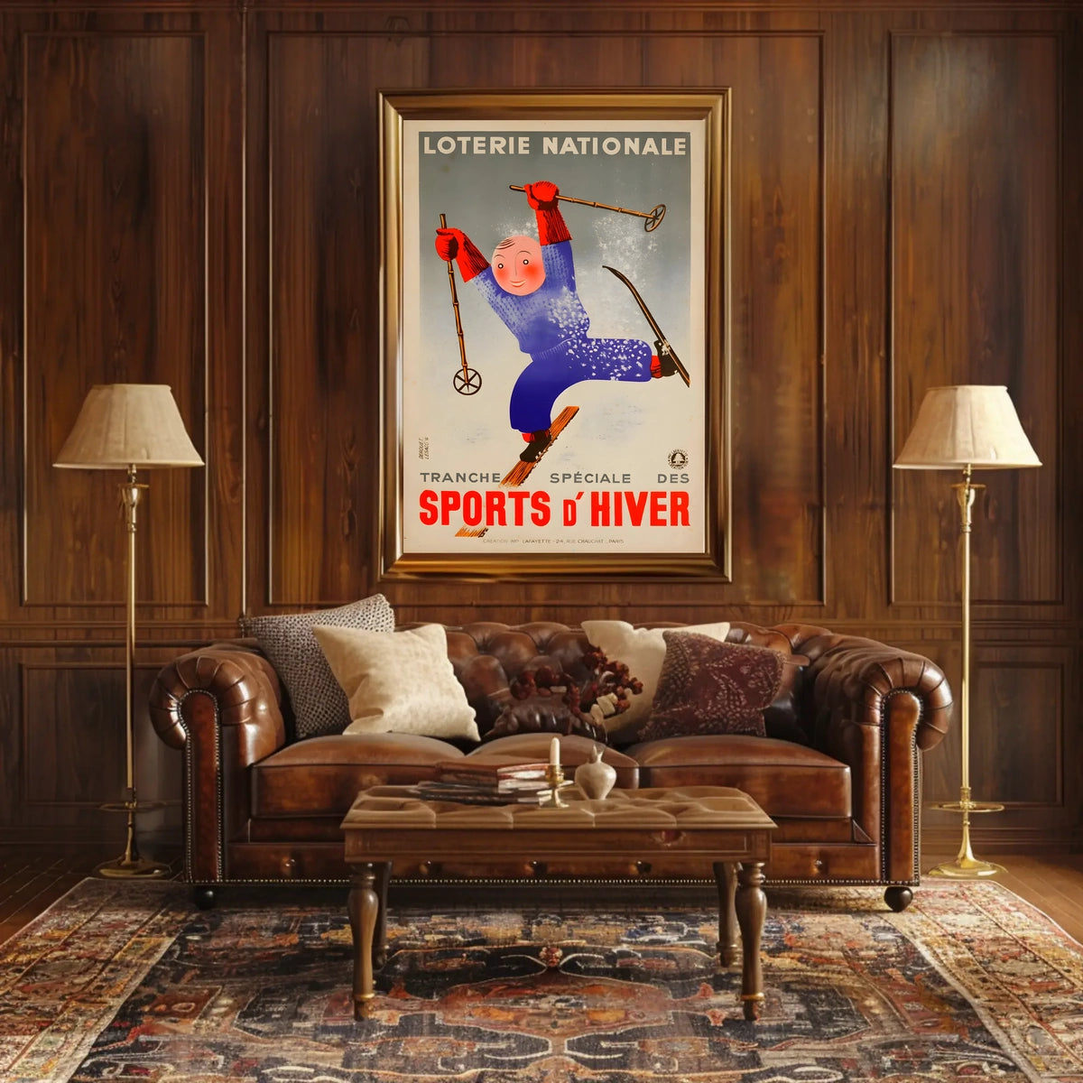 Loterie Nationale Sports dHiver Poster