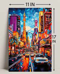 Vibrant Cityscape Poster