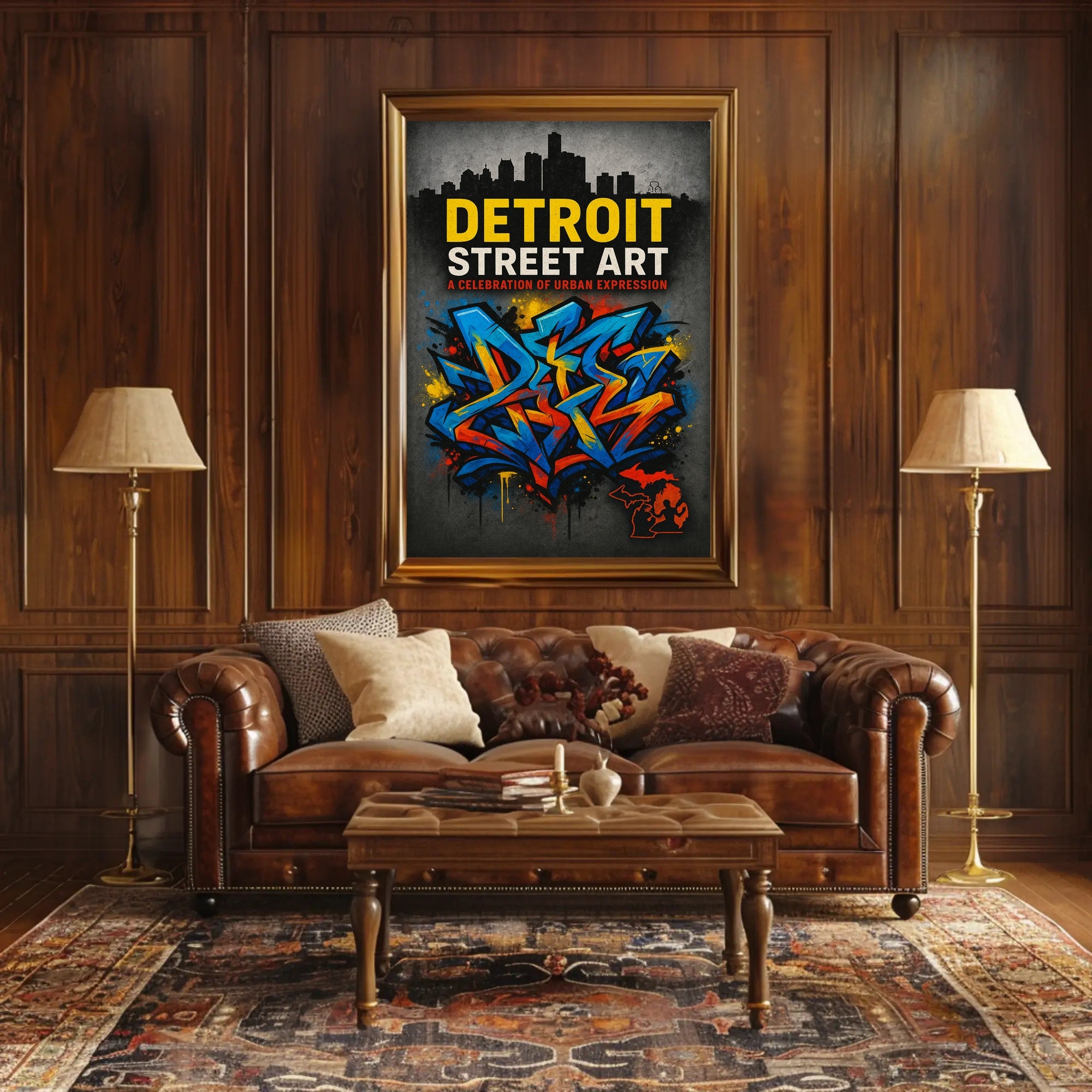 Detroit Street Art Celebration Poster