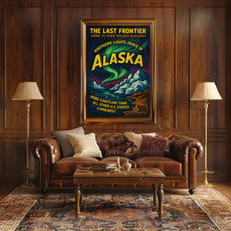 The Last Frontier Alaska Poster