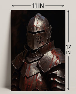 The Bloodstained Knight Poster