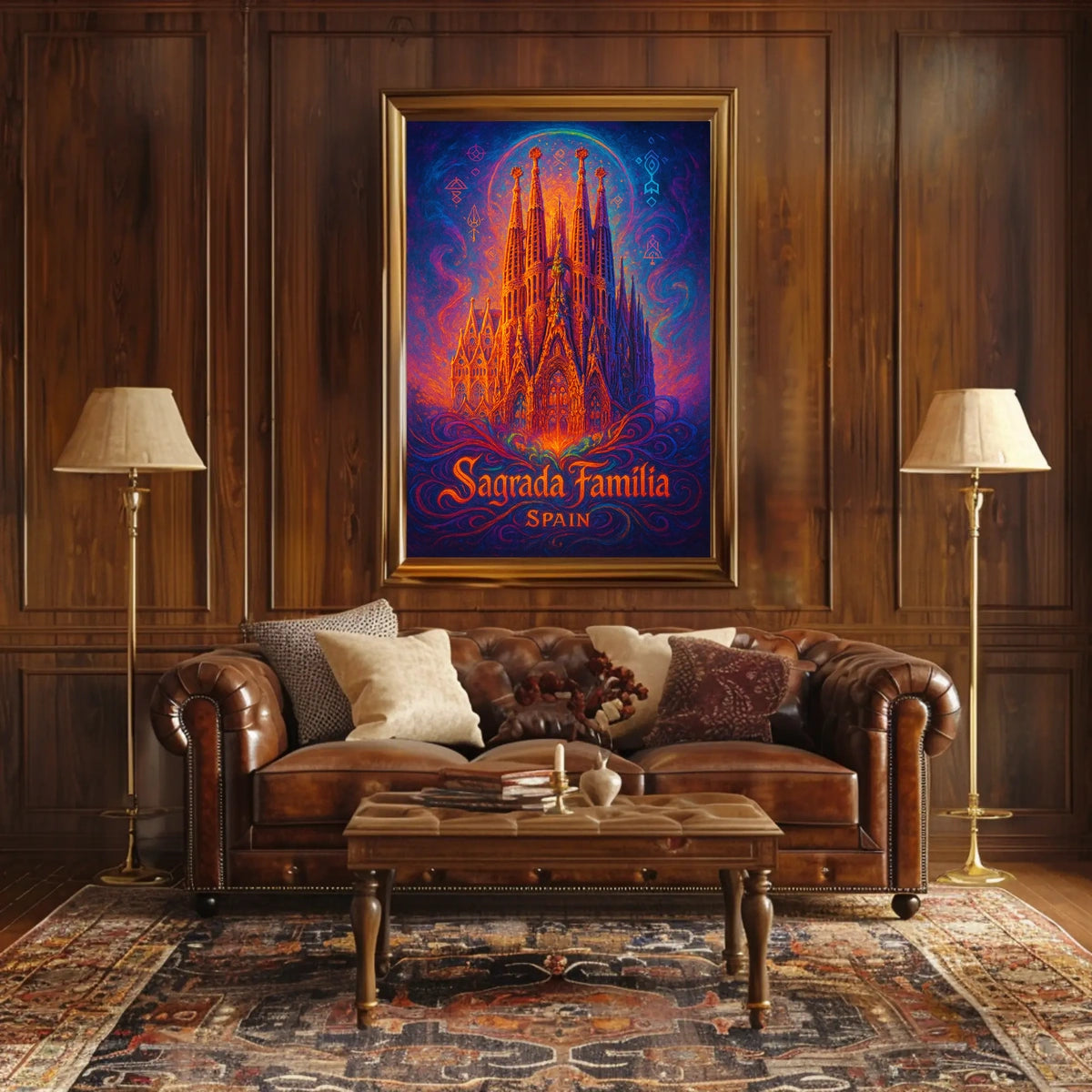 Sagrada Família Spain Poster