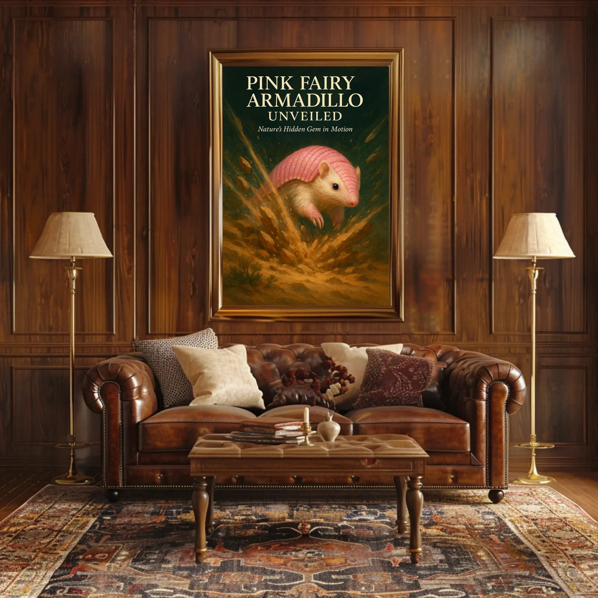 Pink Fairy Armadillo Unveiled Poster