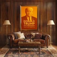 Donald Trump 47th President Poster