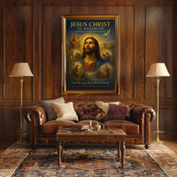 Divine Renaissance Jesus Artwork Motivational or Quote Poster