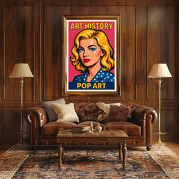 Art History Pop Art Poster