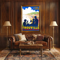 Trouville La Reine Des Plages Poster
