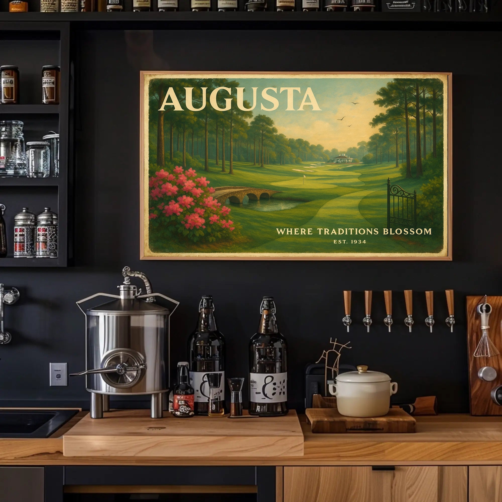 Augusta Traditions Travel Poster Wall Art