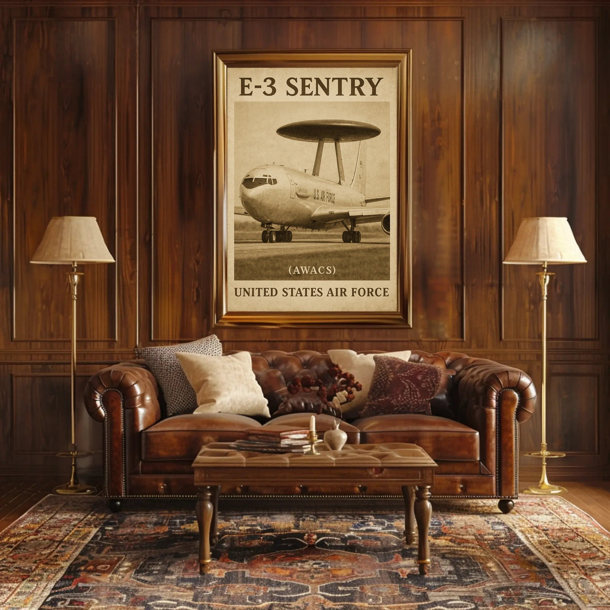 E-3 Sentry United States Air Force Poster