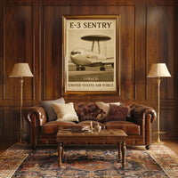 E-3 Sentry United States Air Force Poster