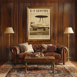 E-3 Sentry United States Air Force Poster