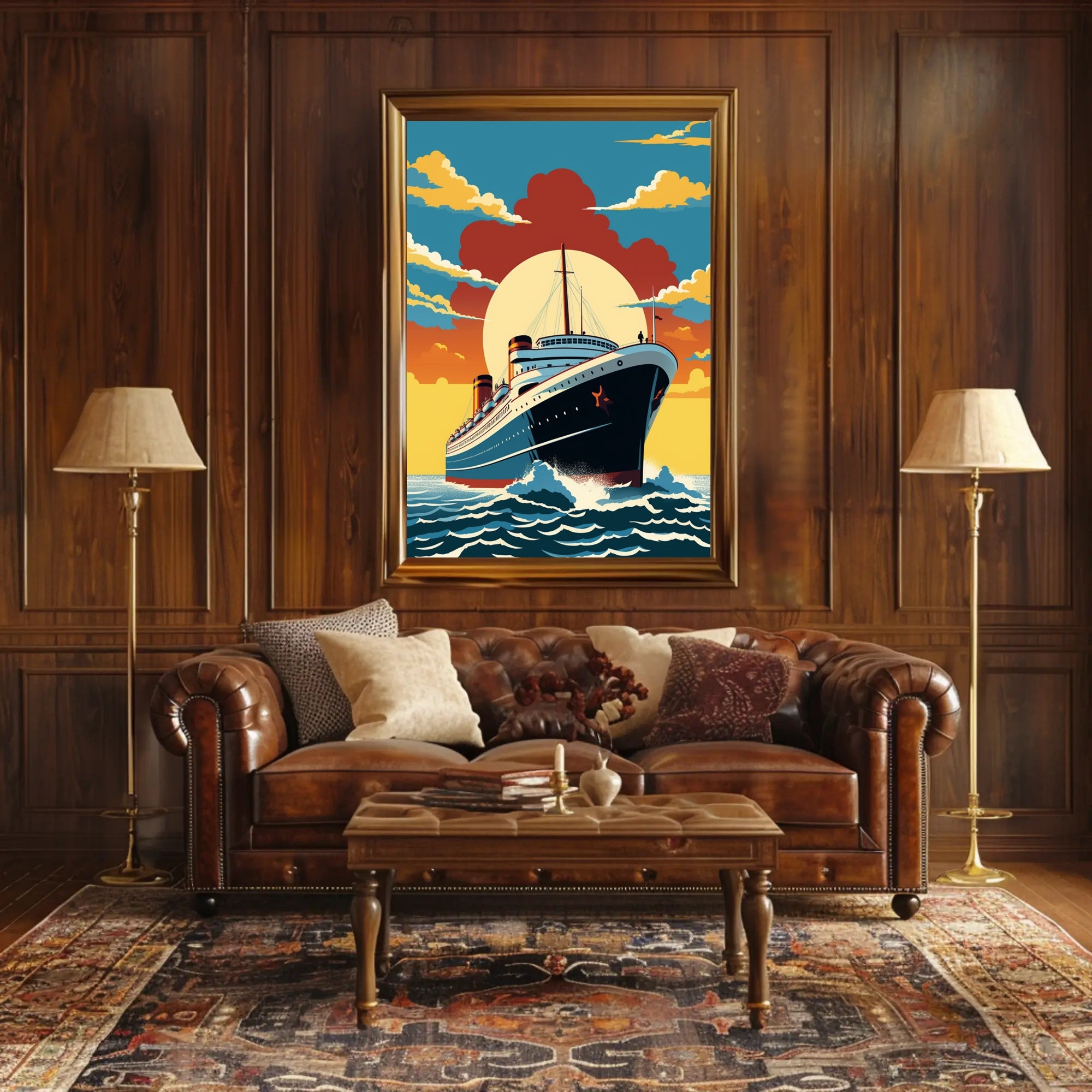 Voyage into the Sunset Poster