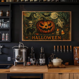 Halloween Night Gothic Collector Poster