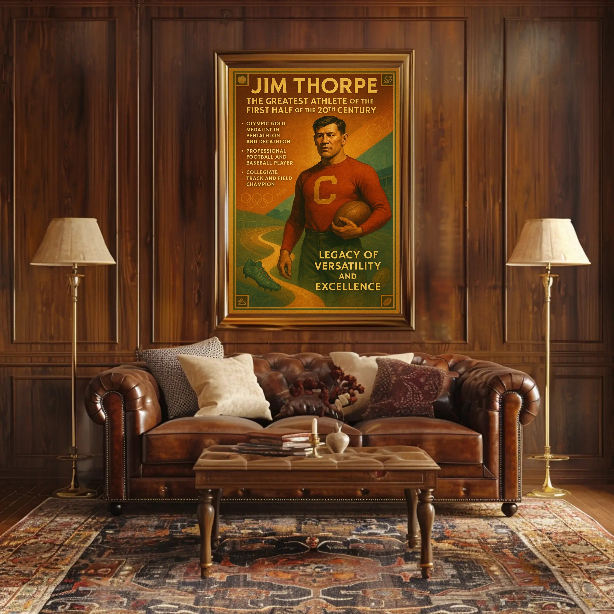 Jim Thorpe: The Greatest Athlete of the 20th Century Poster
