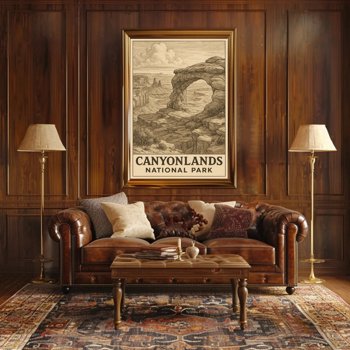 Canyonlands National Park Panorama Poster