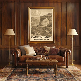 Canyonlands National Park Panorama Poster