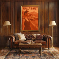 Amalfi Coast Serenity Poster Wall Art Print for Decor