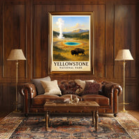 Yellowstone National Park Poster PosterGoat