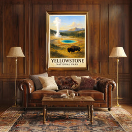 Yellowstone National Park Poster PosterGoat