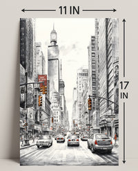 Urban Streetscape Poster