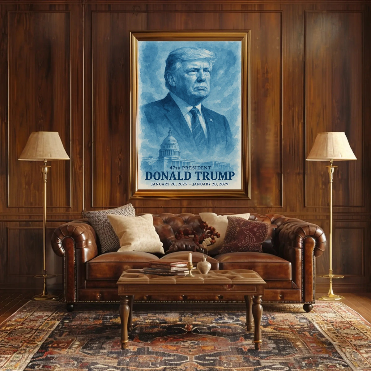 Donald Trump Vision of Valor Poster