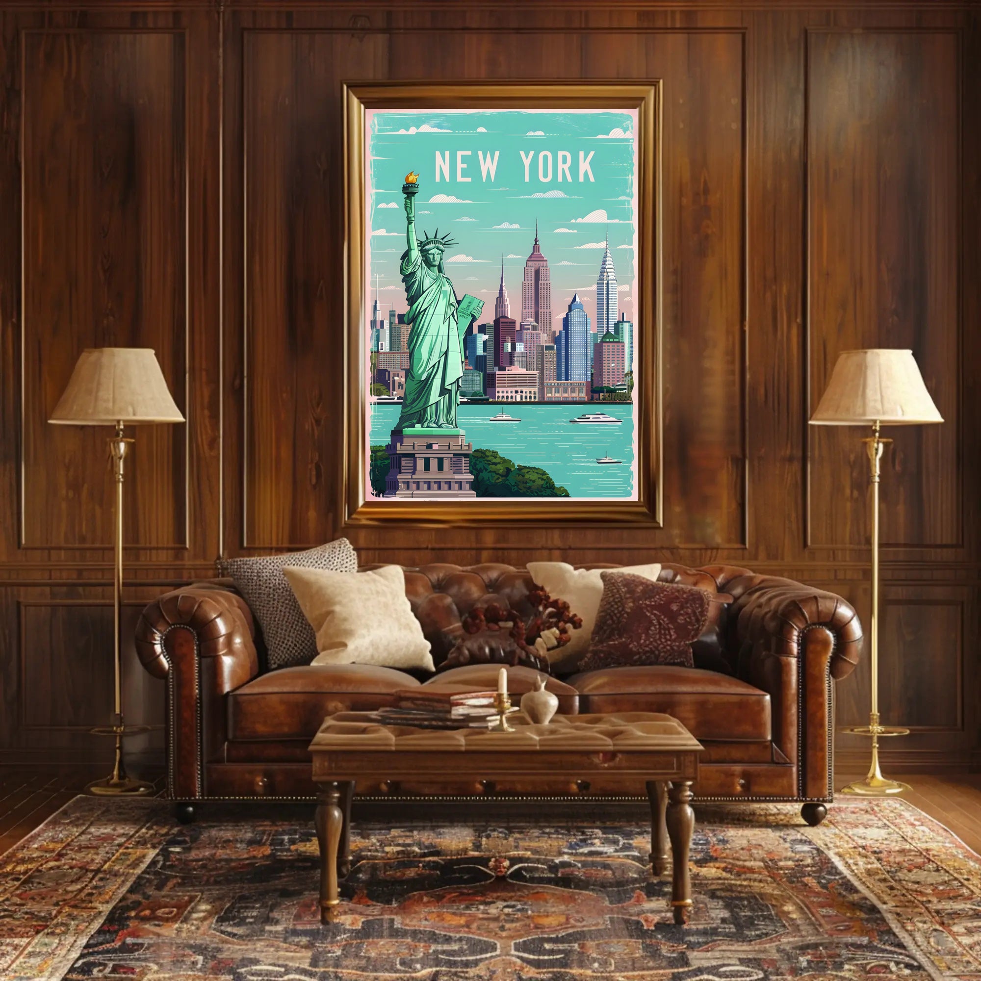 Iconic New York Poster