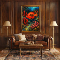 Vibrant Underwater World Poster PosterGoat